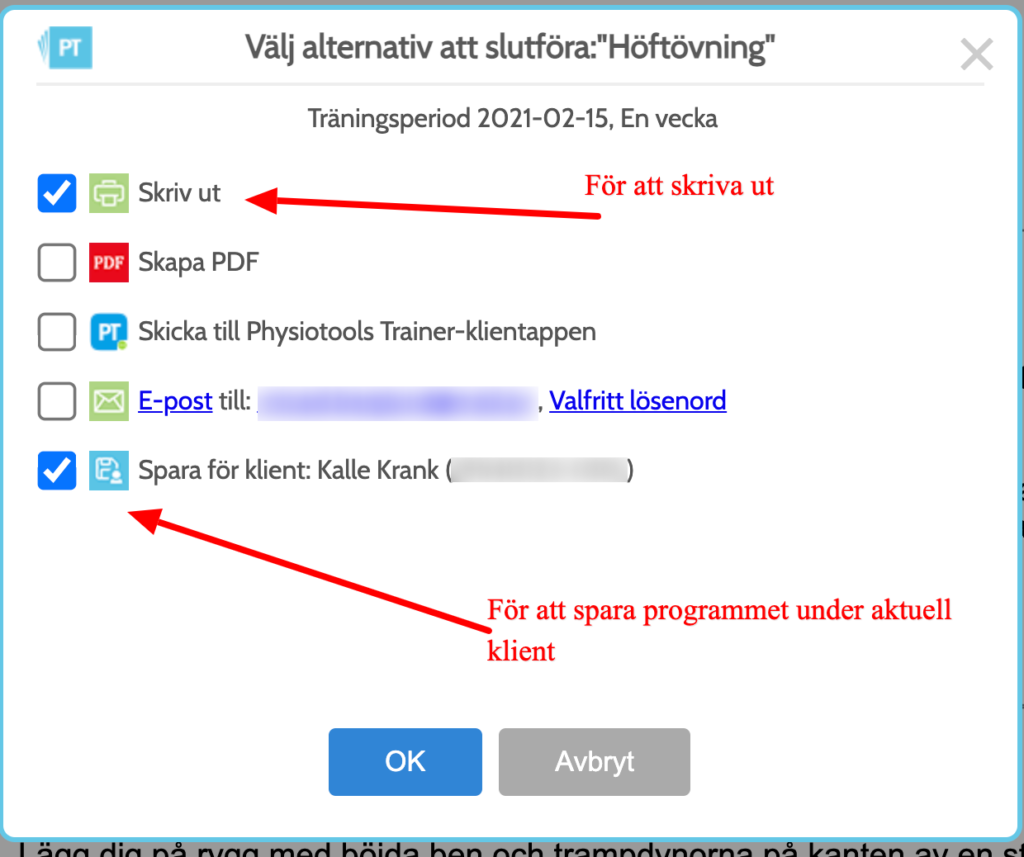Utskriftsdialog